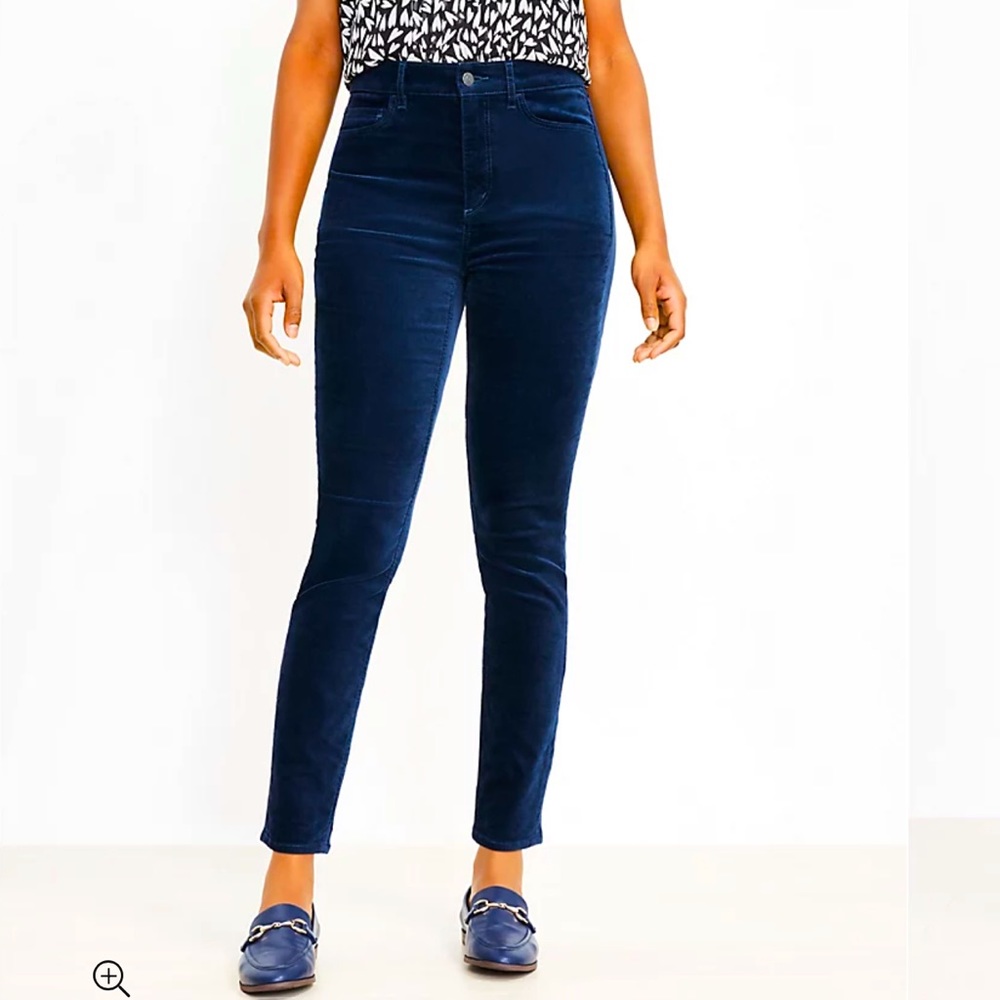 LOFT The Skinny, high rise, regular fit, in inseam, regular. Size 31/12. Run sm